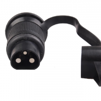 plug for tractors, 3 pin 6-24v, DIN 9680,251100, JAG251100